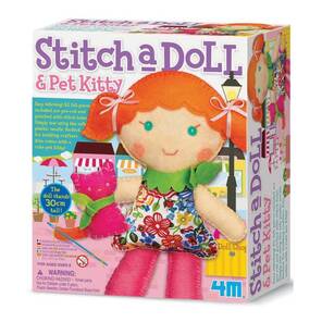 4M - Stitch a Doll - Kedili Bebek