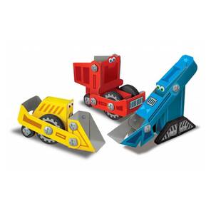 4M ThinkingKits - İnşaat Kamyonları