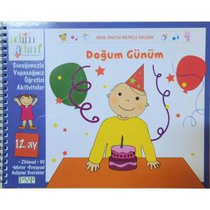 ADIM ADIM - Gelişim Kitabı - Doğum Günüm - 12.Ay