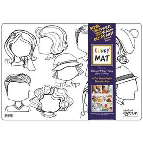 AKADEMİ ÇOCUK - Funny Mat - Duygular 48*33.5 cm