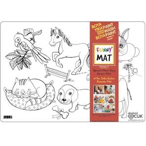 AKADEMİ ÇOCUK - Funny Mat - Evcil Hayvanlar 48*33.5 cm