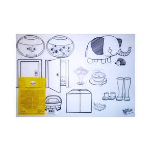 AKADEMİ ÇOCUK - Funny Mat - Karşıt Kavramlar 48*33.5 cm