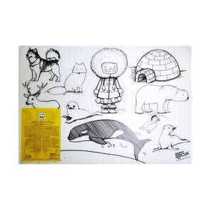 AKADEMİ ÇOCUK - Funny Mat - Kutup Canlıları 48*33.5 cm