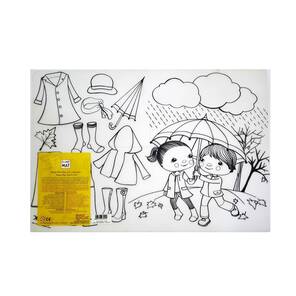 AKADEMİ ÇOCUK - Funny Mat - Mevsimler / Sonbahar 48*33.5 cm