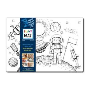 AKADEMİ ÇOCUK - Funny Mat - Uzay 48*33.5 cm