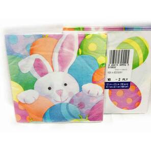 AMSCAN - 16'lı Tavşanlı Peçete