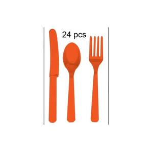 AMSCAN - 24'lü Plastik Servis Seti