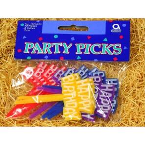 AMSCAN - Happy Birthday - Parti Çubuğu