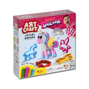 Art Craft Gizemli Unicorn Oyun Hamuru Seti 200 Gr