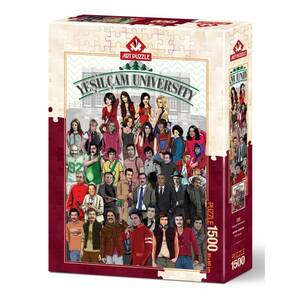 ART PUZZLE - Yeşilçam Üniversitesi - 1500 Parça