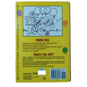 BUKI LTD - 18 Farkı Bul Bulmaca Kitabı