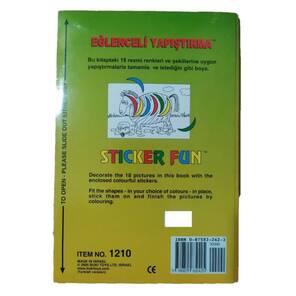 BUKI LTD - Eğlenceli Yapıştırma Kitabı - 18 Resim