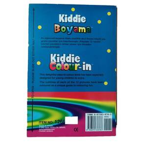 BUKI LTD - Kiddie Boyama Kitabı - 12 Resim