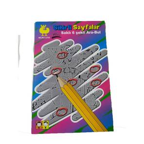 BUKI LTD - Sihirli Sayfalar Saklı Şekil Bulmacası