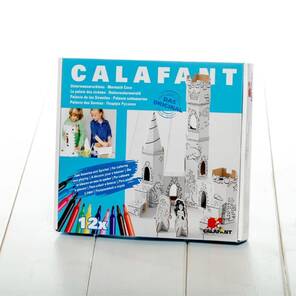 CALAFANT - Boyamalı Karton Set - Deniz Kızı