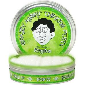 CRAZY AARON'S THINKING PUTTY - Karanlıkta Parlayan Yeşil Macun - Krypton
