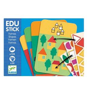 DJECO - Eğitici Çıkartmalar - Şekiller