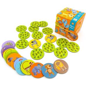 DJECO - Eğitici Oyunlar - Hafıza Oyunu - Orman - 30 Parça