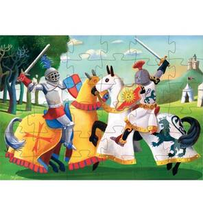 DJECO - Fantastik Şövalye - Çocuk Yapboz - 36 Parça