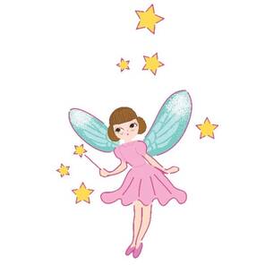 DJECO - Resim Boyama Şablonları - Periler