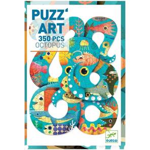 DJECO - Temalı Yapboz - Ahtapot - 350 Parça