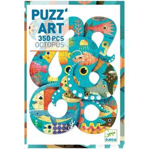 DJECO - Temalı Yapboz - Ahtapot - 350 Parça