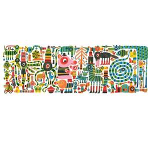 DJECO - Temalı Yapboz - Zebralar - 200 Parça