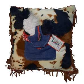 DOUGLAS - Kovboy Desenli Yastık ve Peluş At