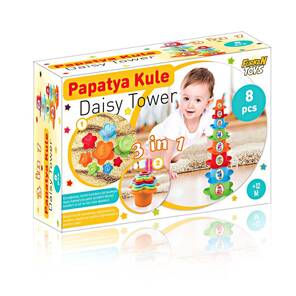 Furkan Eğitici Bebek Oyuncağı Papatya Kule