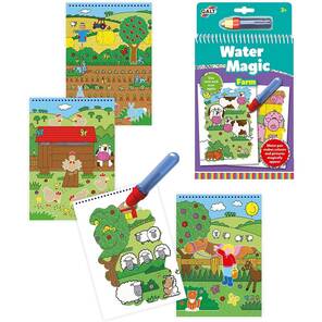 GALT - Suyla Boyama Kitabı - Çiftlik