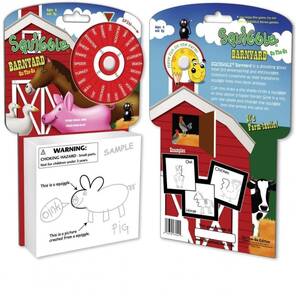 GREENBOARD - Squiggle Farmyard - Çiftlik Çizim Kağıtları