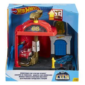 Hot Wheels Şehir Otoparkı Yangın Macerası