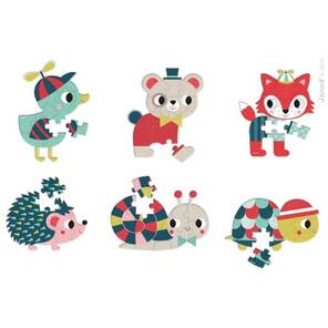 JANOD - Mini Yapboz - 12 Parça