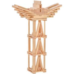 KAPLA - Ahşap Tasarım Seti - 200 Parça