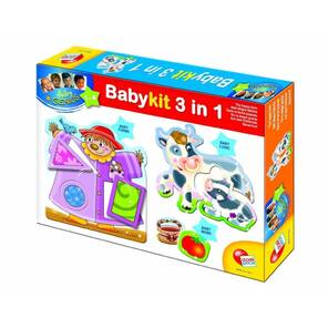 LISCIANI - Bebek Dahi - 3 Oyun Bir Arada - Formlar/Mantık/Hafıza