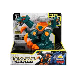 M.A.R.S. Sesli ve Işıklı Dinoforce - Yeşil Dinozor