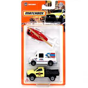 MATCHBOX - Üçlü Araba Seti - Şehir Macerası