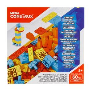 MEGA CONSTRUX - Vibrant Box Of Blocks 60pcs