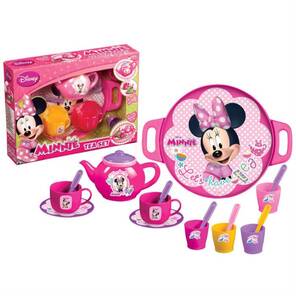 Minnie Mouse Tepsili Çay Seti