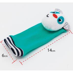 MOLIE - Çıngıraklı Bileklik & Çorap Seti - Panda