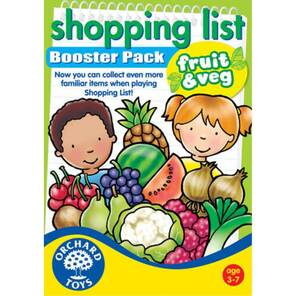 ORCHARD -  Alışveriş Listesi Kutu Oyunu Ek Paket - Meyveler ve Sebzeler
