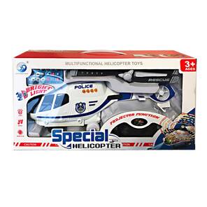 Pervanesi Işıklı Helikopter