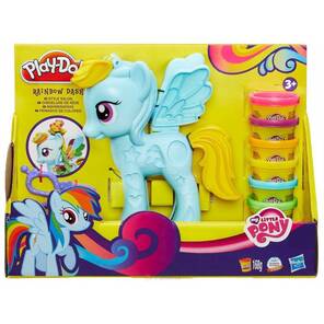 Play-Doh My Little Pony Rainbow Dash Saç Stüdyosu
