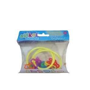 SILIKOL BANDZ - 12 Adet Hayvan Şekilli Yüzük+Kolye