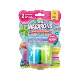 SLIMY - Macarons 2'li Slime Seti