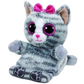 TY Peek A Boo Gri Kedi Molly