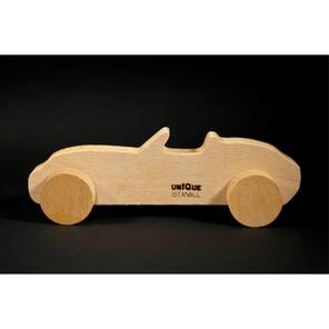 UNIQUE WOODEN TOYS - Porsche Convertible - Ahşap Araba