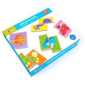 VIGA - Ahşap Eşleştirme Yapboz - 36 Parça