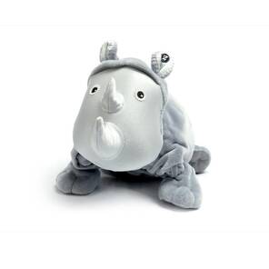 ZOOBIE - Rhaxma - Gri Gergedan Peluş, Yastık, Battaniye